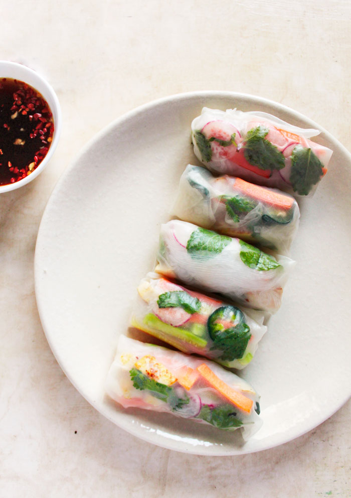 Vietnamese Rice Paper Rolls