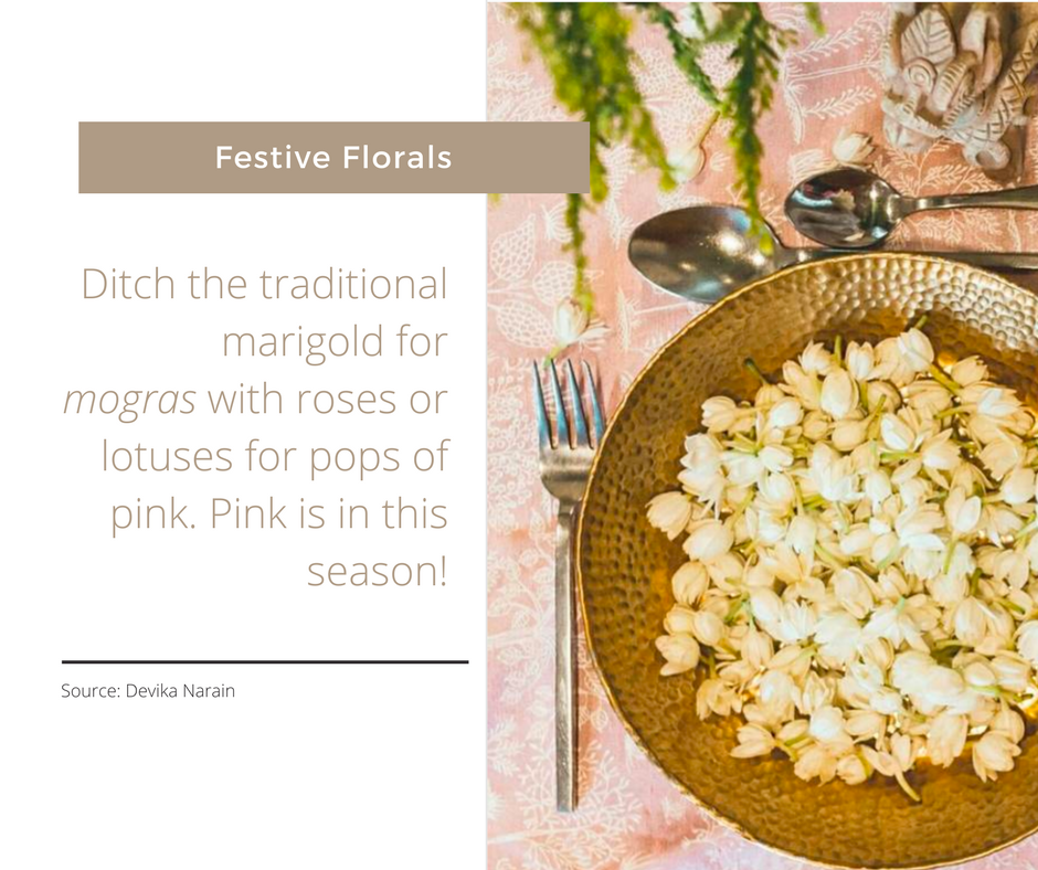 Festive Tablescapes - Florals