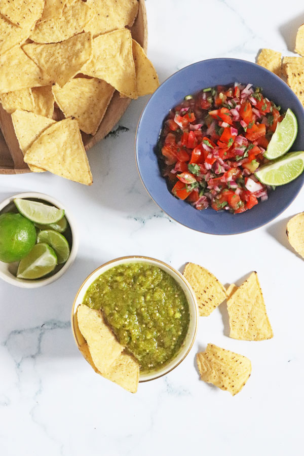 Easy Mexican Salsa Recipe 2 Ways - Sprig & Vine
