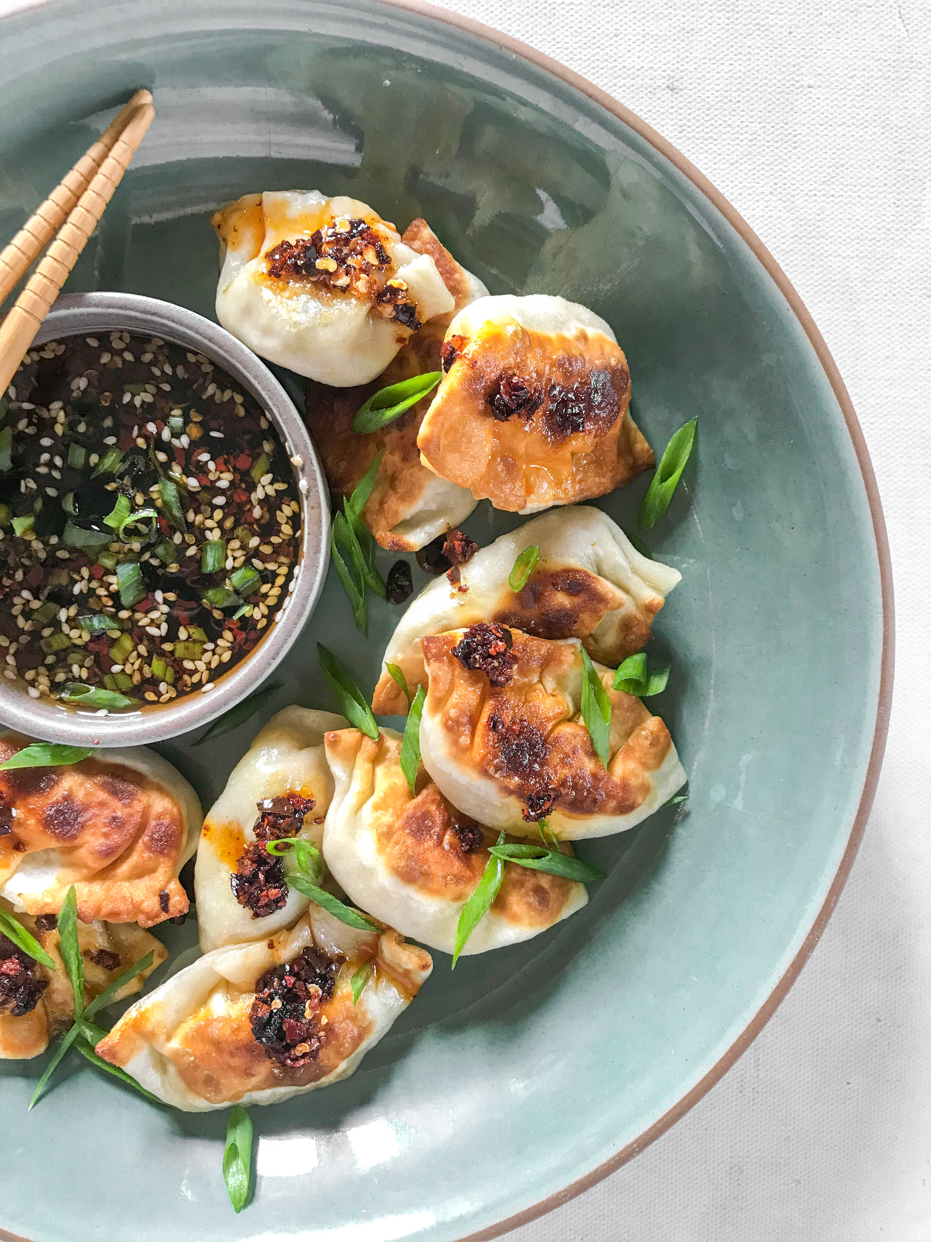 Vegan Potstickers With Chilli Oil And A Soy Dipping Sauce Sprig Vine,Homesteading